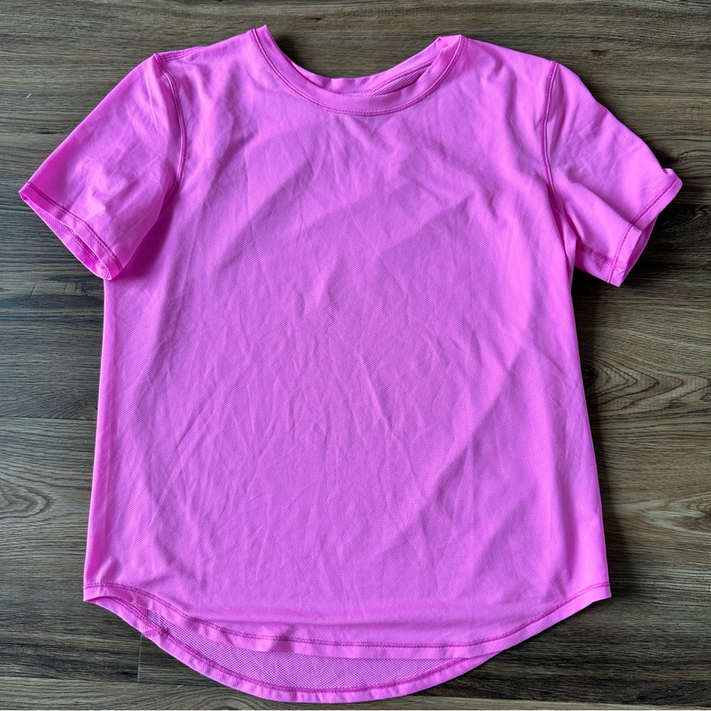 lululemon athletica Pink Short Sleeve Tee